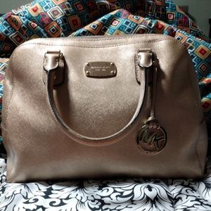 COPY - Michael Kors gold handbag